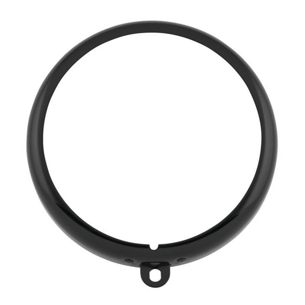 Biker's Choice Headlight Replacement Trim Ring 5 3/4" Black 6J6-01/B